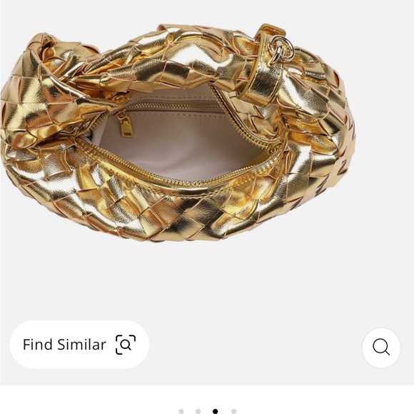 Tiffany & Fred gold woven bag - Picture 9 of 9